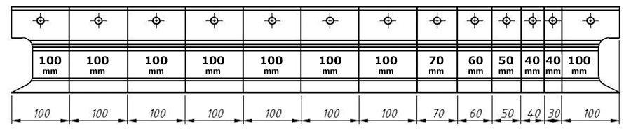 Plieuse manuelle segment schema