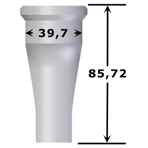 Poinçon rond n°A22084 Ø 28,0 à 40,0 mm