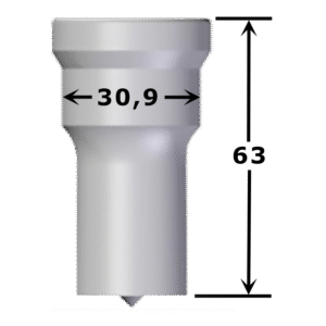 Poinçon rond N°9001 Ø 4 à 30 mm