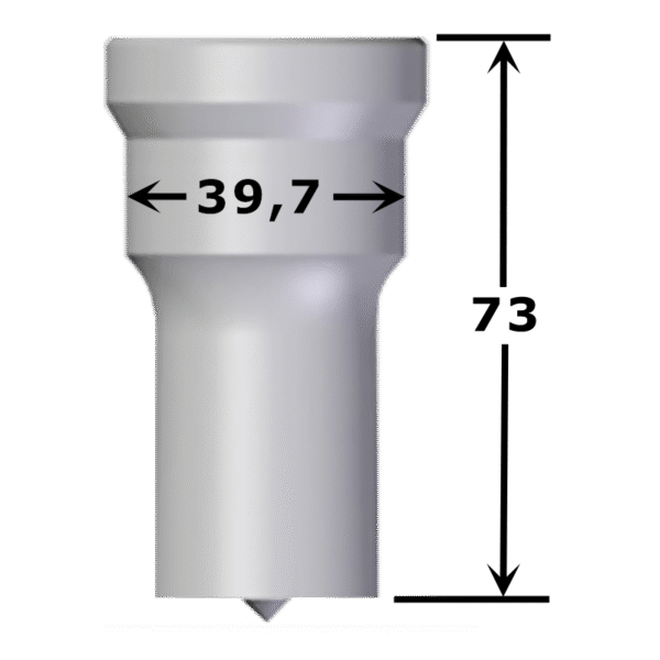 Poinçon rond N°9006 Ø 5 à 38 mm