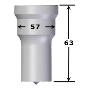 Poinçon rond N°9007 Ø 39 à 57 mm