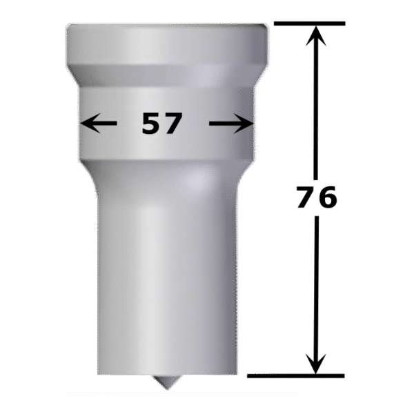 Poinçon rond N°9009 Ø 39 à 57 mm