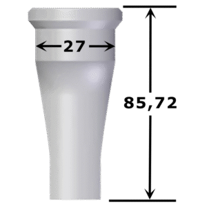 Poinçon rond n°A18788 Ø 8,0 à 27,0 mm