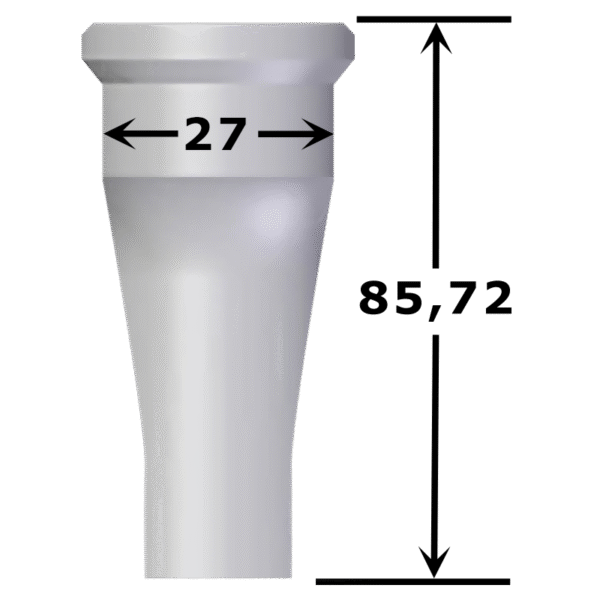 Poinçon rond n°A18788 Ø 8,0 à 27,0 mm