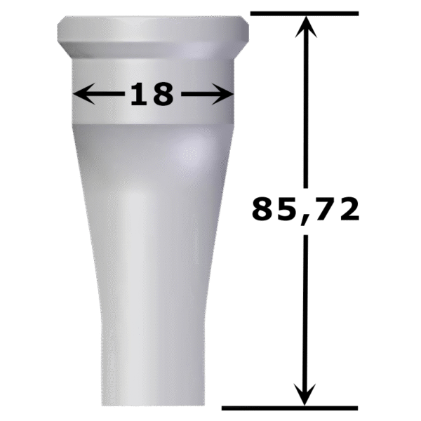 Poinçon rond n°A21922 Ø 8,0 à 18,0 mm