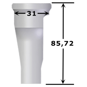 Poinçon rond n°A23912F Ø 8 à 22 mm