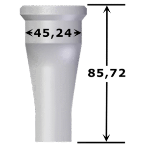 Poinçon rond n°A26359 Ø 40,0 à 46,0 mm