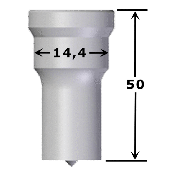 Poinçon carré N°1 de 4 à 10 mm