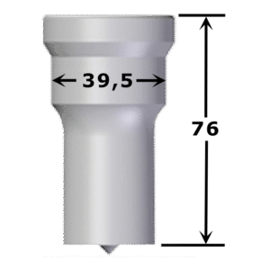 Poinçon rond N°6 Ø 27 à 39,5 mm