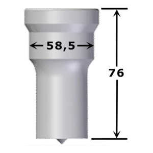 Poinçon rond N°7 Ø 40 à 58 mm