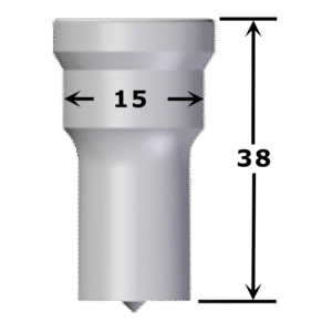 Poinçon rond N°PM1 Ø 3 à 15 mm