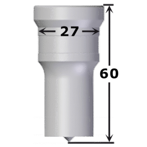 Poinçon rond N°PROP Ø 7,0 à 27,0 mm