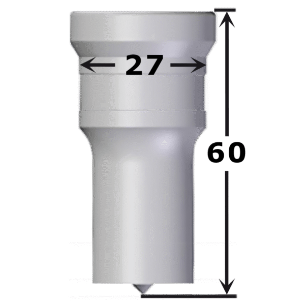 Poinçon rond N°PROP Ø 7,0 à 27,0 mm
