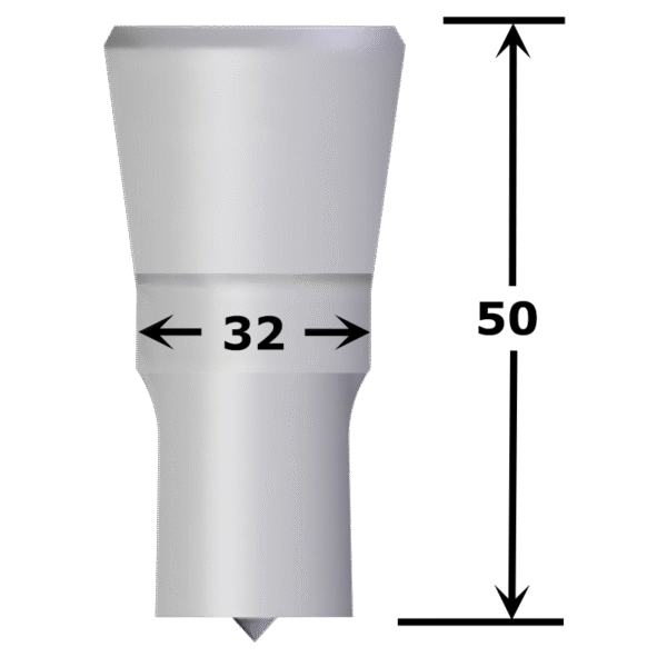 Poinçon rond n°PS3 Ø 22,5 à 32 mm