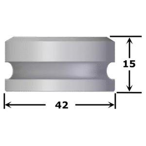 Matrice oblongue n°MVA8 maxi 12,0 x 24,0 mm