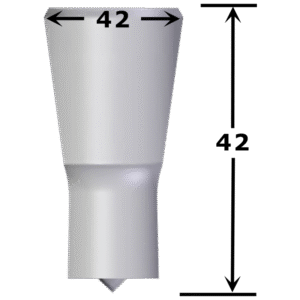 Poinçon rond n°PV4 Ø 25,5 à 32,0 mm