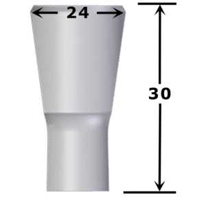 Poinçon rond n°PVA2 Ø 8,0 à 18,0 mm