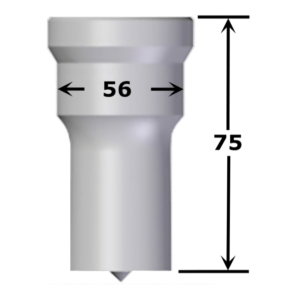 Poinçon rond N°VPL Ø 32,0 à 56,0 mm