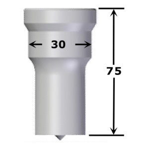 Poinçon rond N°VPM Ø 19,0 à 31,0 mm