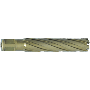 Fraise à carotter CARBURE Weldon 19, L 150 mm Ø 18 à 54 mm