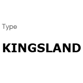 Type Kingsland