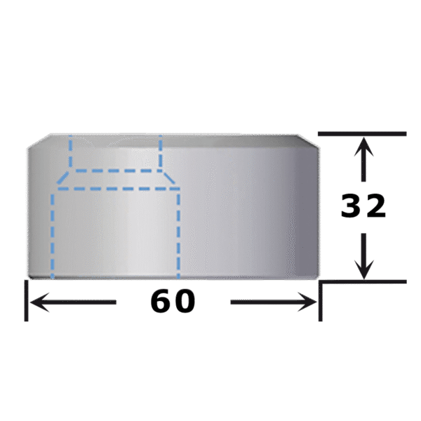 Matrice excentrée N°4G Ø 4,7 à 20,7 mm