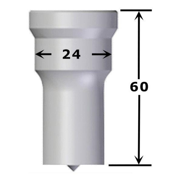 Poinçon rond N°PALFR Ø 8,0 à 24,0 mm