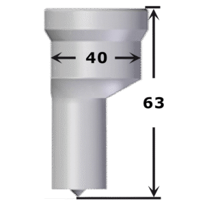 Poinçon excentré N°PG6 Ø 4 à 30 mm