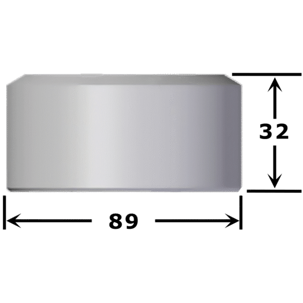Matrice oblongue n°VMM maxi 22,7 x 44,7 mm