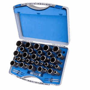 Coffret fraises HSS Weldon 19 L 30 mm Ø 12 à 50 mm