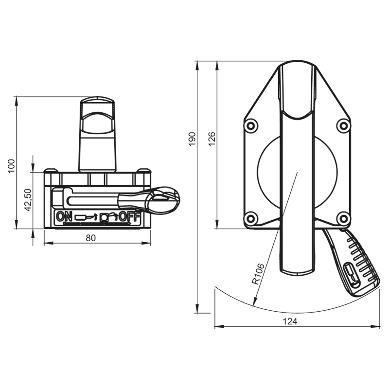 Porteur magnétique TMH 50 – Image 4