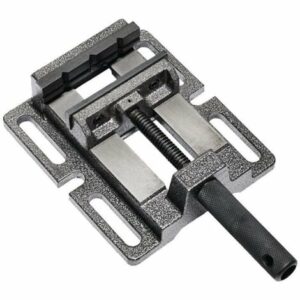 Étau de perçage professionnel 120 mm – Fonte aciérée, mors trempés